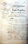 1852 Décret final d'autorisation