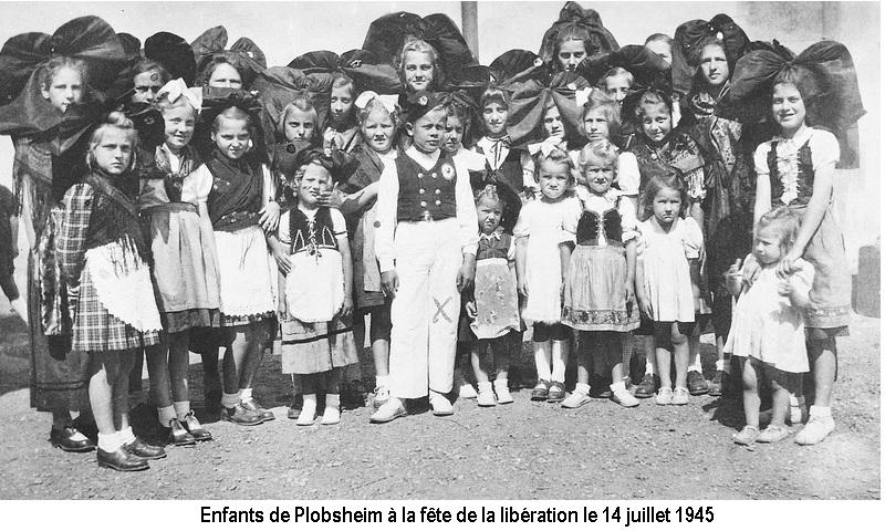 Fete de la liberation 14 juillet 1945