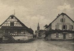 Maison communale et rue